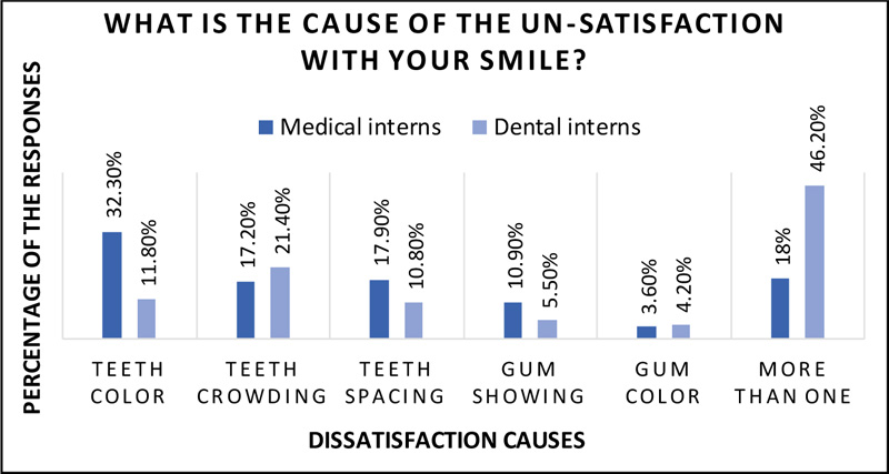 The Attitude and Perception of Dental and Medical Interns Toward Dental Smile Enhancing Treatments
